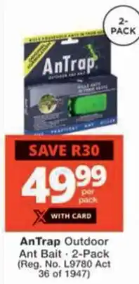 Checkers Hyper AnTrap Outdoor Ant Bait offer
