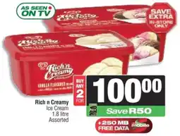 Spar Rich n Creamy Ice Cream Assorted offer
