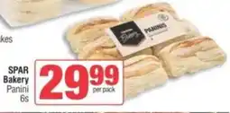 Spar SPAR Bakery Panini offer