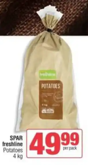 Spar SPAR freshline Potatoes offer