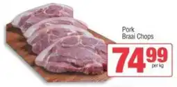 Spar Pork Braai Chops offer