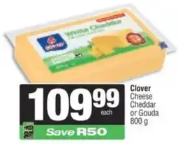 Spar Clover Cheese Cheddar or Gouda offer