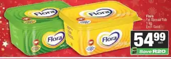 Spar Flora Fat Spread Tub offer