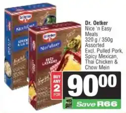 Spar Dr. Oetker Nice 'n Easy Meals Assorted offer