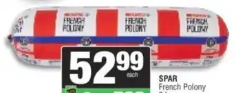 Spar SPAR French Polony offer