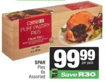 Spar SPAR Pies Assorted offer