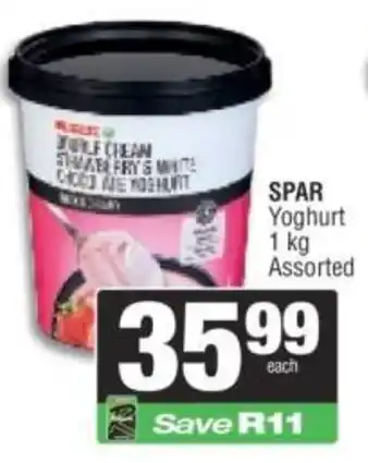 Spar SPAR Yoghurt Assorted offer