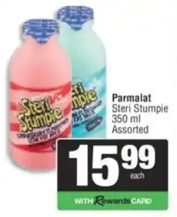 Spar Parmalat Steri Stumpie Assorted offer