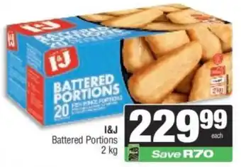 Spar I&J Battered Portions offer