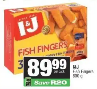 Spar I&J Fish Fingers offer