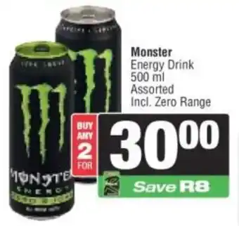 Spar Monster Energy Drink Assorted offer