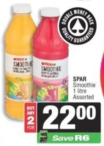 Spar SPAR Smoothie Assorted offer