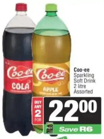 Spar Coo-ee Sparkling Soft Drink Assorted offer