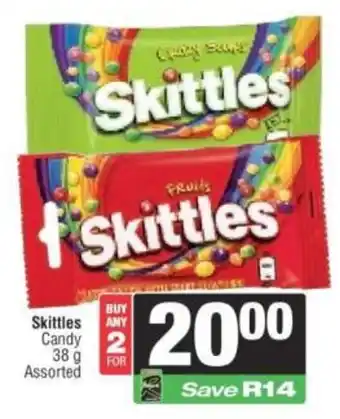 Spar Skittles Candy Assorted offer