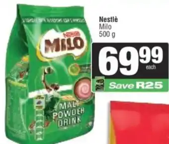 Spar Nestlè Milo offer