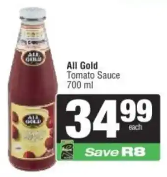 Spar All Gold Tomato Sauce offer