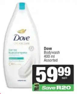 Spar Dove Bodywash Assorted offer