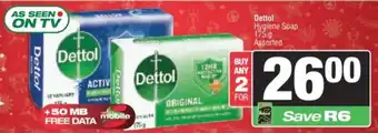 Spar Dettol Hygiene Soap Assorted offer