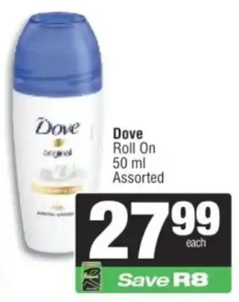 Spar Dove Roll On Assorted offer