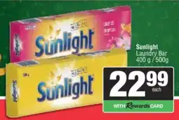 Spar Sunlight Laundry Bar offer