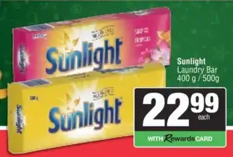 Spar Sunlight Laundry Bar offer