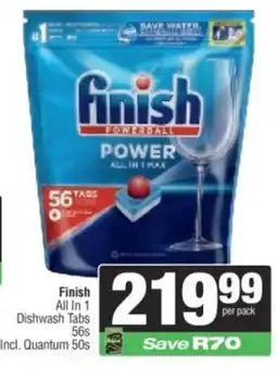 Spar Finish All In 1 Dishwash Tabs offer
