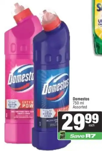 Spar Domestos Assorted offer