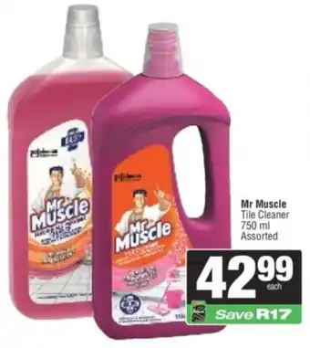 Spar Mr Muscle Tile Cleaner Assorted offer
