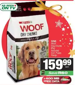 Spar SPAR Woof Dog Chunks Assorted offer