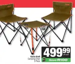 Spar Karoo Kraft Camping Chair offer