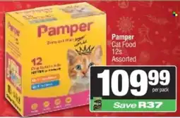 Spar Pamper Cat Food Assorted offer