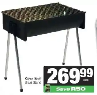 Spar Karoo Kraft Braai Stand offer