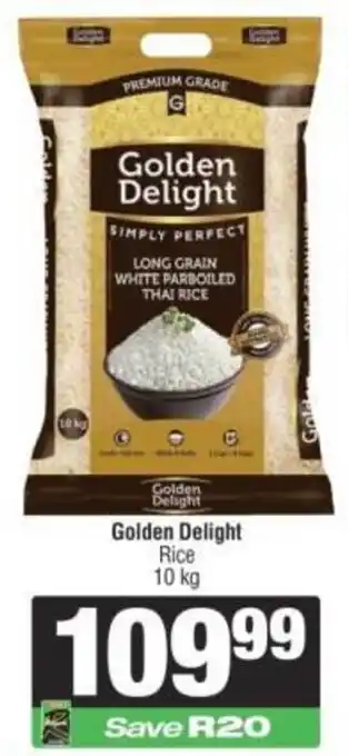 Spar Golden Delight Rice offer