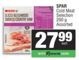 Spar SPAR Cold Meat Selection Assorted offer