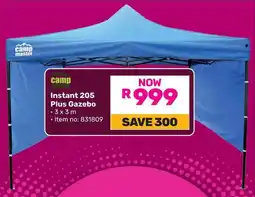 Game Camp Master Instant 205 Plus Gazebo offer