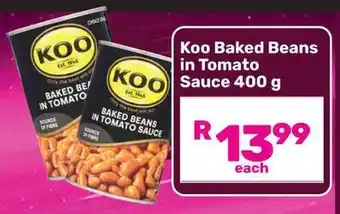 Game Koo Baked Beans in Tomato Sauce offer