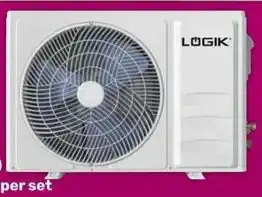 Game LOGIK 18000BTU Air Conditioner Set offer
