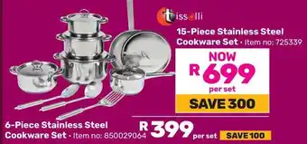 Tissolli Stainless Steel Cookware Set
