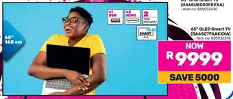 Game SAMSUNG 65" UHD Smart TV offer