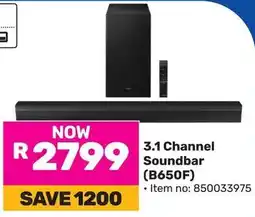 Game SAMSUNG 3.1 Channel Soundbar offer