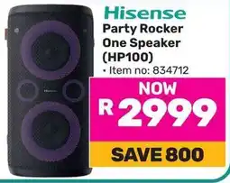 Game Hisense Party Rocker One Speaker offer