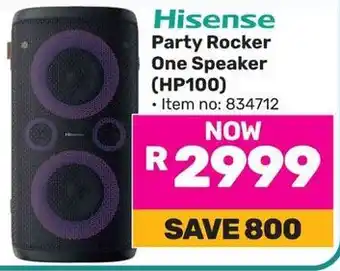 Game Hisense Party Rocker One Speaker offer
