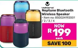 Game Volkano Neptune Bluetooth Wireless Speaker offer