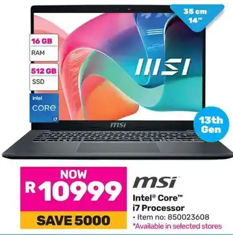 Game Msi Intel Core i7 Processor offer