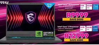 Game Msi Intel Core i5 Processor offer