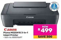 Game Canon Pixma MG2541S 3-in-1 Inkjet Printer offer