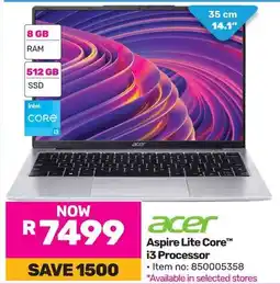 Game Acer Aspire Lite Core i3 Processor offer