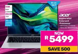 Game Acer Aspire Intel Celeron Processor offer