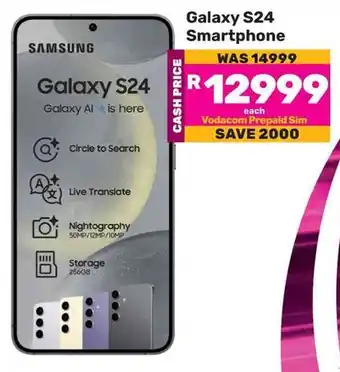 Game SAMSUNG Galaxy S24 Smartphone offer