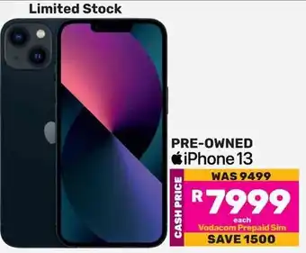 Game Apple iPhone 13 Pre-owned offer